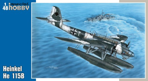 1/48 Heinkel He-115B Torpedo Bomber Floatplane