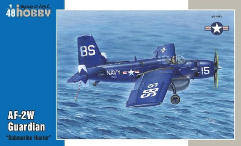 1/48 AF2W Guardian Hunter Anti-Submarine USN Warfare Bomber w/Search Radar