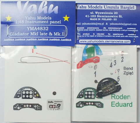 YMA4832	- Gladiator Mk.I late & Mk.II