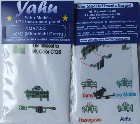 YMA7255 - A6M2 Mitsubishi Green