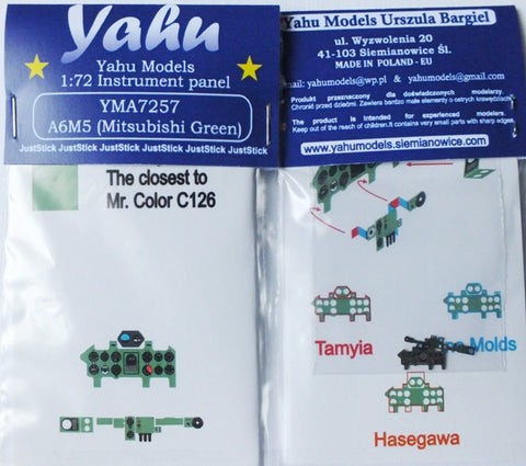YMA7257	- A6M5 Mitsubishi Green