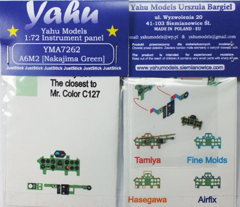 YMA7262 - A6M2 Nakajima Green