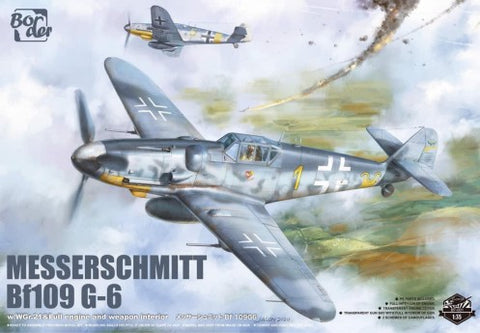 1/35 Messerschmitt Bf109G6 Fighter w/Weapon Interior, WGr21 Missile Launcher & Full Engine (Ltd Edition)