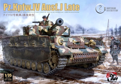1/35 PzKpfw IV Ausf J Last German Tank (2 in 1)