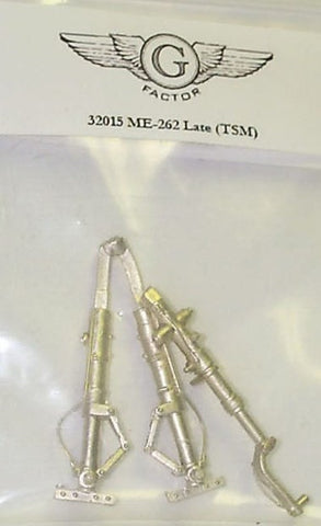 GFM-32015 1/32 Me262 Late White Bronze Landing Gear for TSM