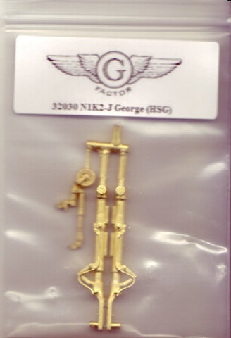 GFM-32030 1/32 N1K2J George Brass Landing Gear for HSG