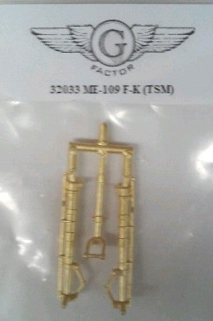 GFM-32033 1/32 Me109F/K Brass Landing Gear for TSM (D)