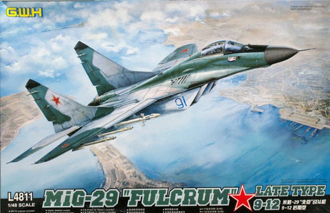 1/48 MiG29 Late Type 9-12 Fulcrum Fighter