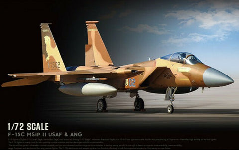 1/72 USAF & ANG F15C MSIP II (Multi-Stage Improvement Program) Aircraft
