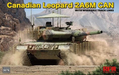 1/35 Canadian Leopard 2A6M CAN Tank w/Workable Track Links