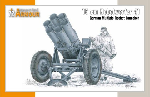 1/72 15cm Nebelwerfer 41 German Multiple Rocket Launcher