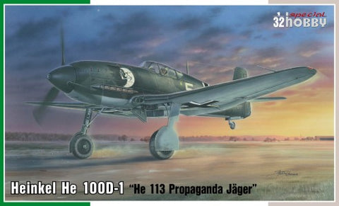 1/32 Heinkel He100D1 He113 Propanganda Jager Night Fighter