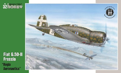1/32 WWII Fiat G50II Freccia Regia Aeronautica Fighter