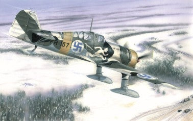 1/72 Fokker D XXI 4 Sarja Wing w/Slots Fighter