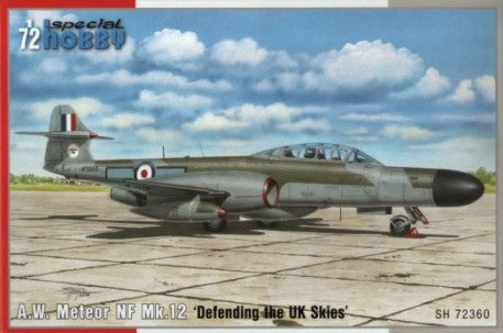 1/72 AW Meteor NF12 Mk 12 Defending the UK Skies Fighter