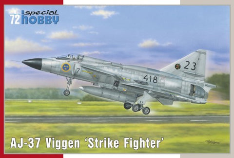 1/72 AJ37 Viggen Strike Fighter