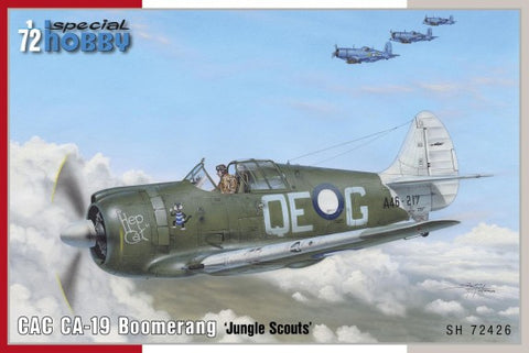 1/72 CAC CA19 Boomerang Jungle Scouts Aircraft