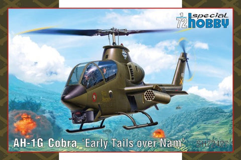 1/72 AH1G Cobra Early Tails over Nam Helicopter