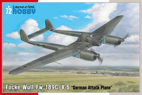 1/72 Focke Wulf Fw189C/V6 German Attack Aircraft